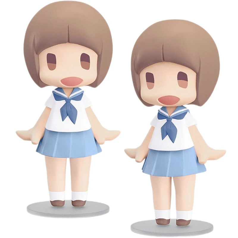 

Anime KILL La KILL Mankanshoku Mako Figure 10CM Plastic Material New Kid Toy Cute Figuine Model Doll Gift