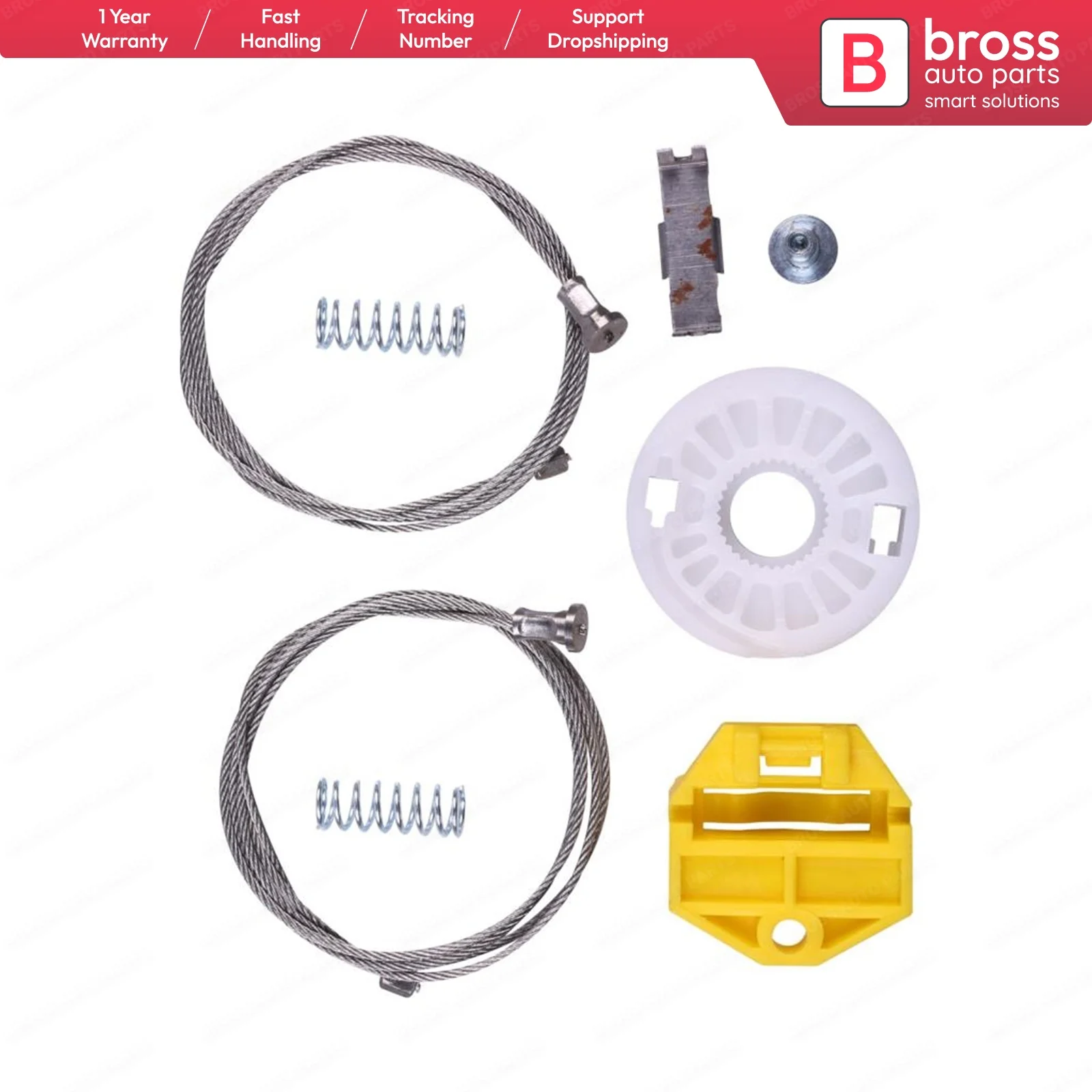 Запчасти для автомобилей Bross BWR1003 электрический стеклоподъемник комплект