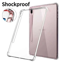 mokoemi transparent soft case for samsung galaxy tab s7 plus fe tablet case cover