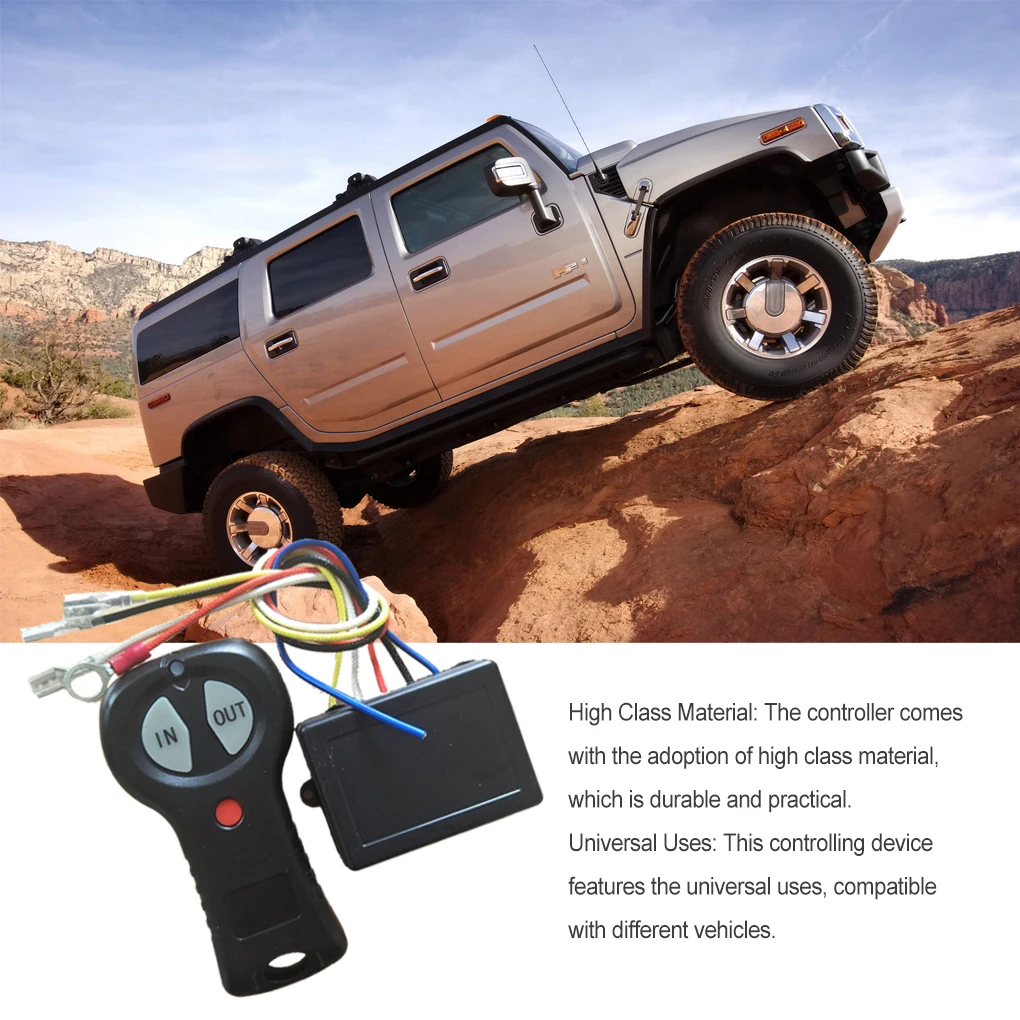 

Wireless Winch Control Kit Simple Professional Winches Controller