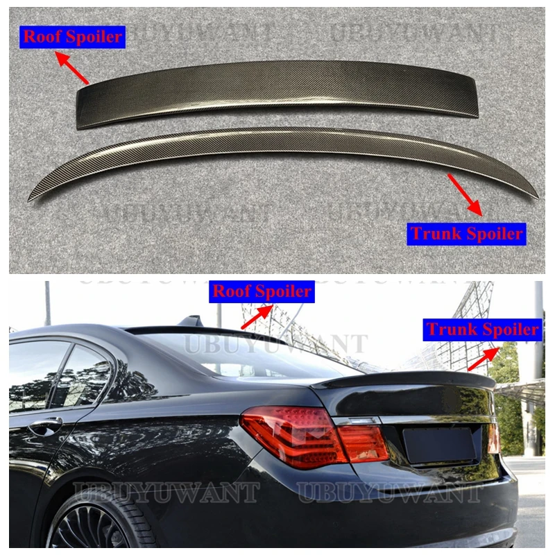 

For BMW F01 F02 F03 F04 Rear Trunk Spoiler Wing Tail Lip 7 Series Sedan 2010 - 2015