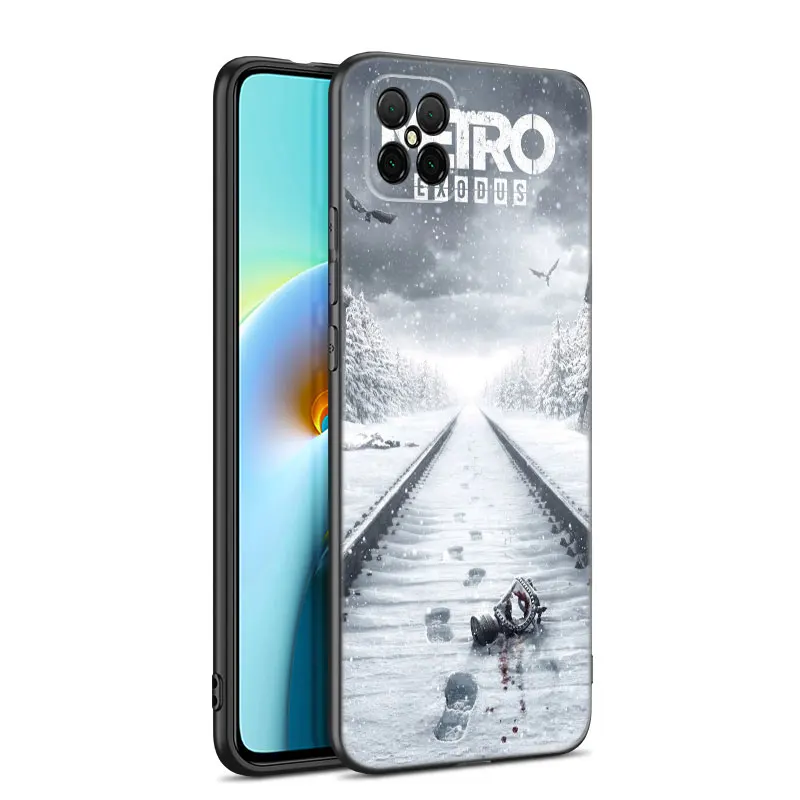 Черный силиконовый чехол для телефона Metro 2033 Huawei Nova 8 9 10 SE 11 Ultra 12 Pro 7i 8i 11i 11E Y70 Plus Y60