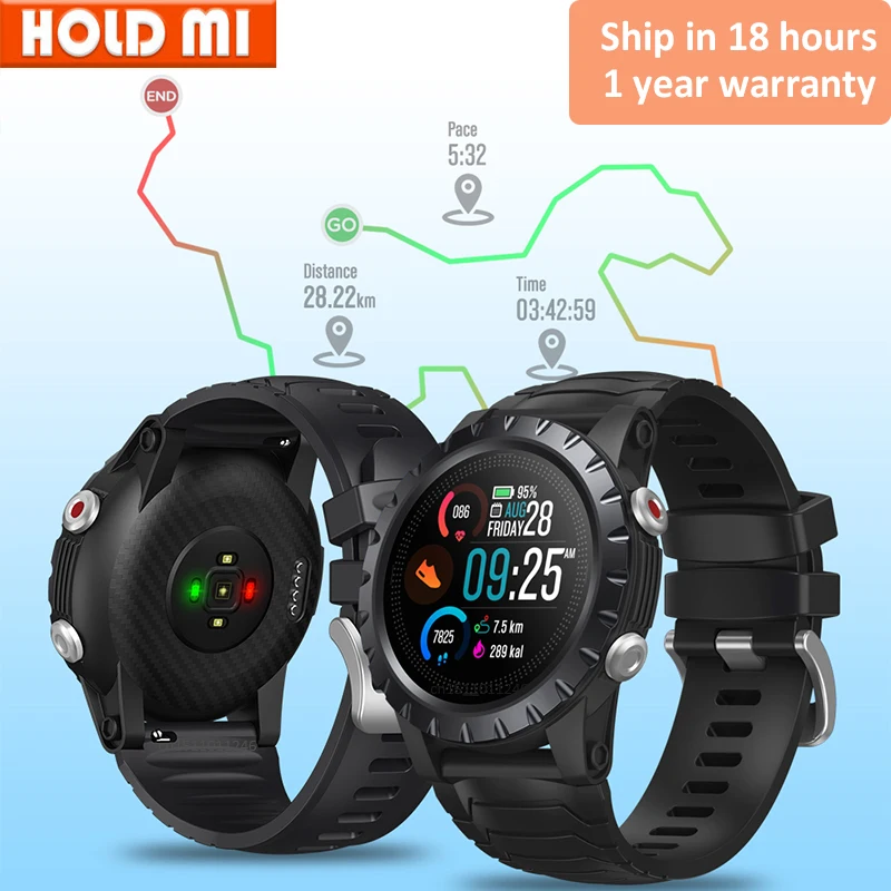 Спортивные Смарт-часы GPS Stratos дисплей 1 32 дюйма AMOLED пульсометр SpO2 VO2 максимальная