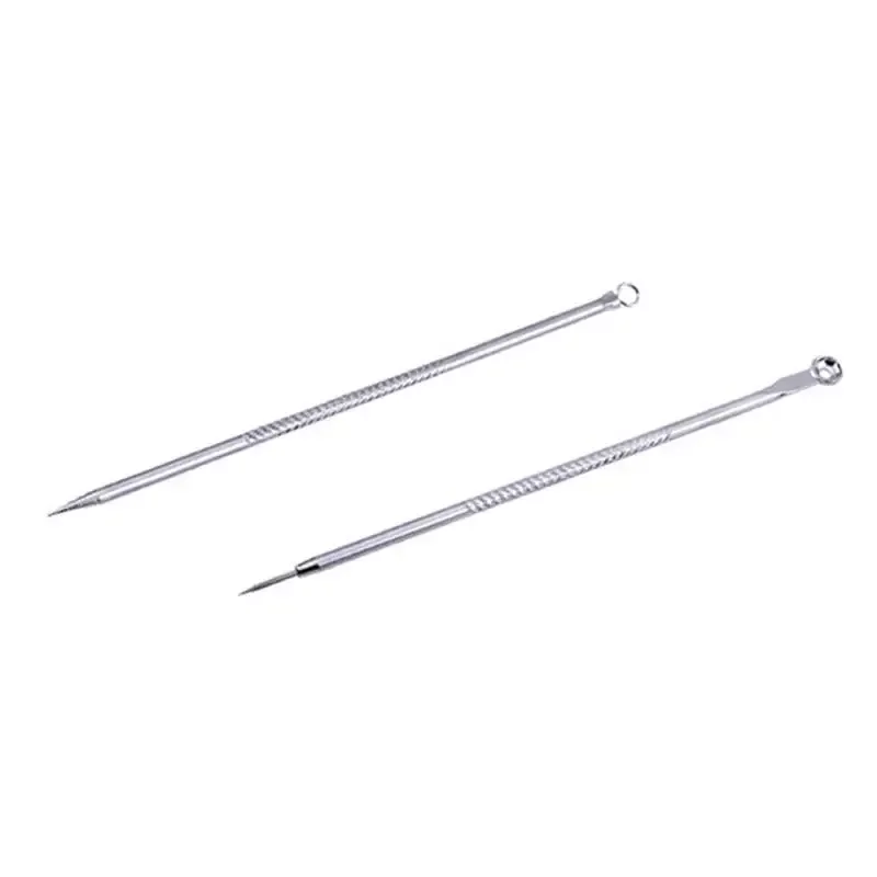 

Blackhead Removal Needles Black Dots Cleaner Stainless Steel Spot Extractor Acne Treatment Needle Set Face Clean Care Tool
