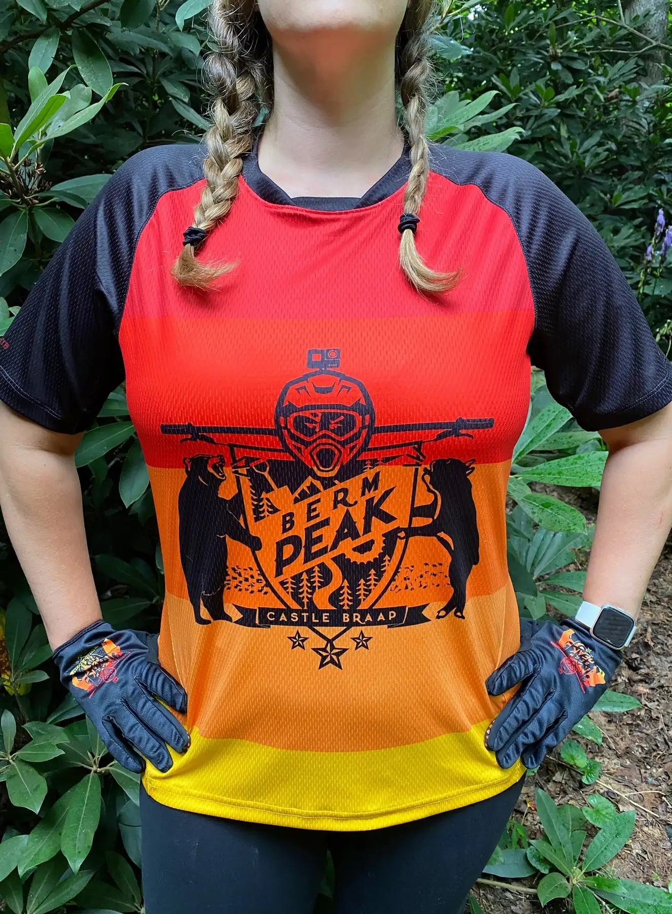 Кроссовый женский велосипедный джерси 2022 года с коротким рукавом для эндуро, мотокросса, командного велосипедного спорта и BMX, одежда для даунхилла.