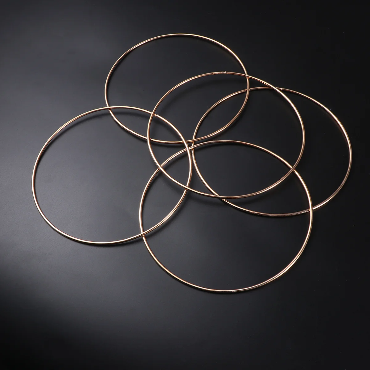

10 Pcs Macrame Supplies Metal Dreamcatcher Ring Metal Hoops Crafts Cross Dream Catcher Hoops Dream Catcher Rings