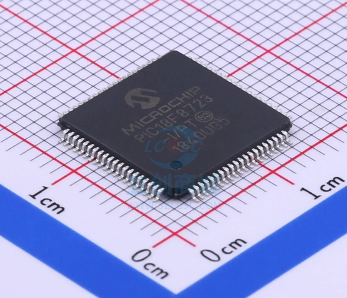 PIC18F8723-I/PT Package TQFP-80 New Original Genuine Microcontroller (MCU/MPU/SOC) IC Chi
