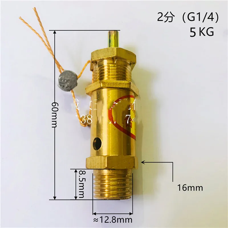 

1/4 3/8 1/2 3/4 насос Air предохранительный клапан компрессора подпружиненный Выхлопной Клапан сброс давления для воздушного компрессора