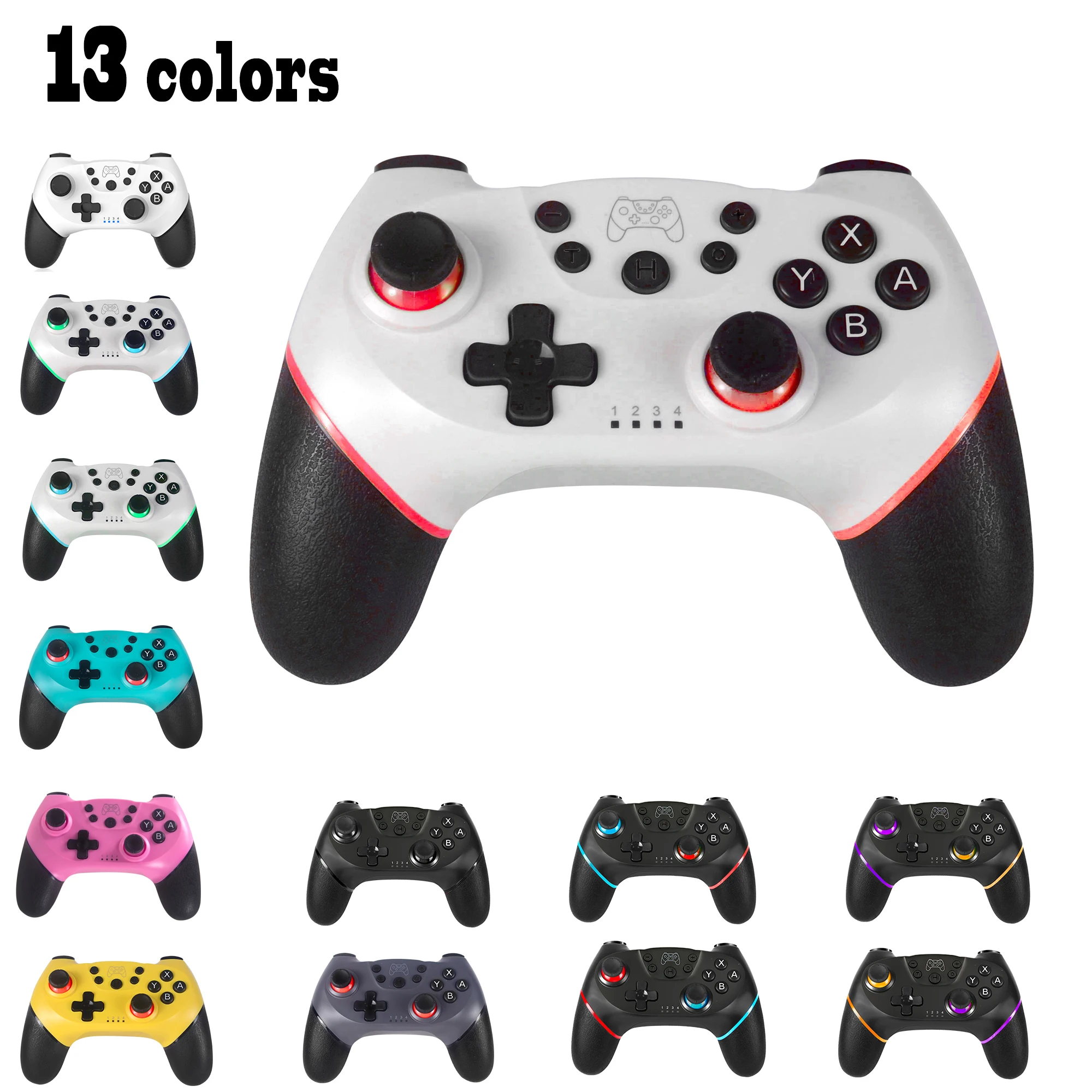 

Gamepad compatibile Bluetooth SHACK per Controller Wireless Nintendo Switch Pro per videogioco NS Switch controllo joystick USB