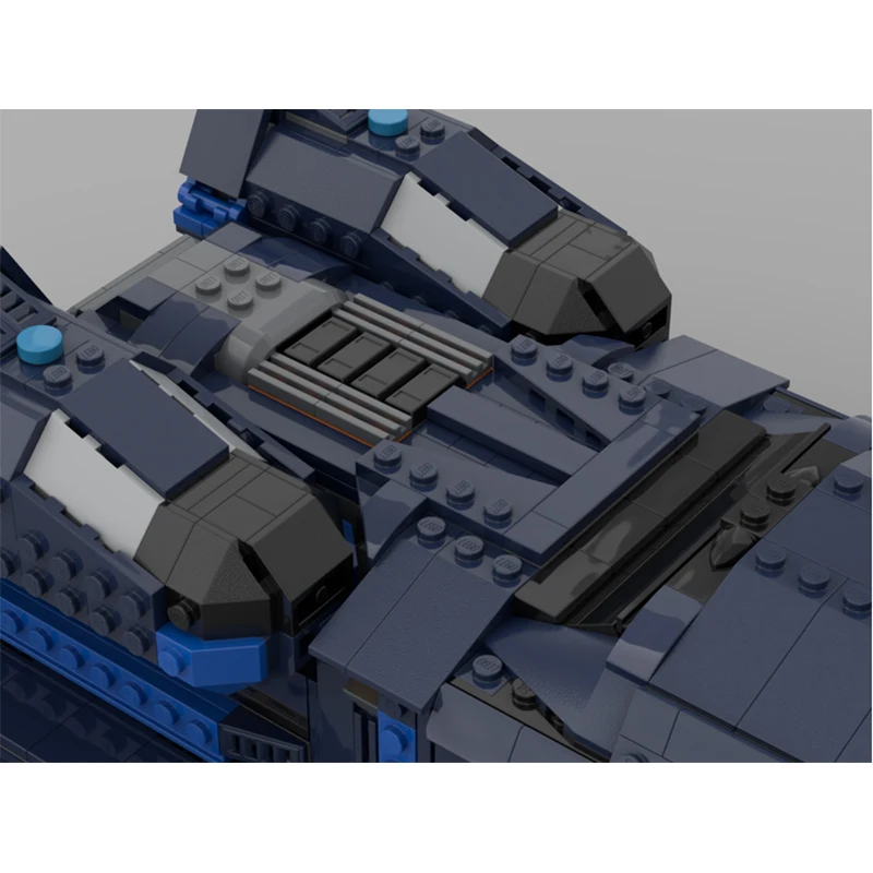 2085 шт. строительные блоки для корабля в масштабе 1:250