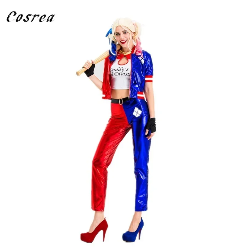 Куртка Джокера из фильма карнавальный костюм футболка перчатки для женщин и