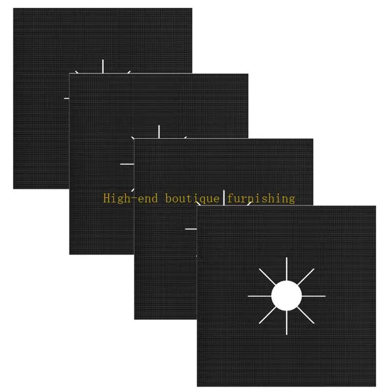 Фото L9NB 4/16PCS GAS Pook Word Suards, 0,12 мм повторно используемые горелки покрывают защитники от разливов и брызг №4