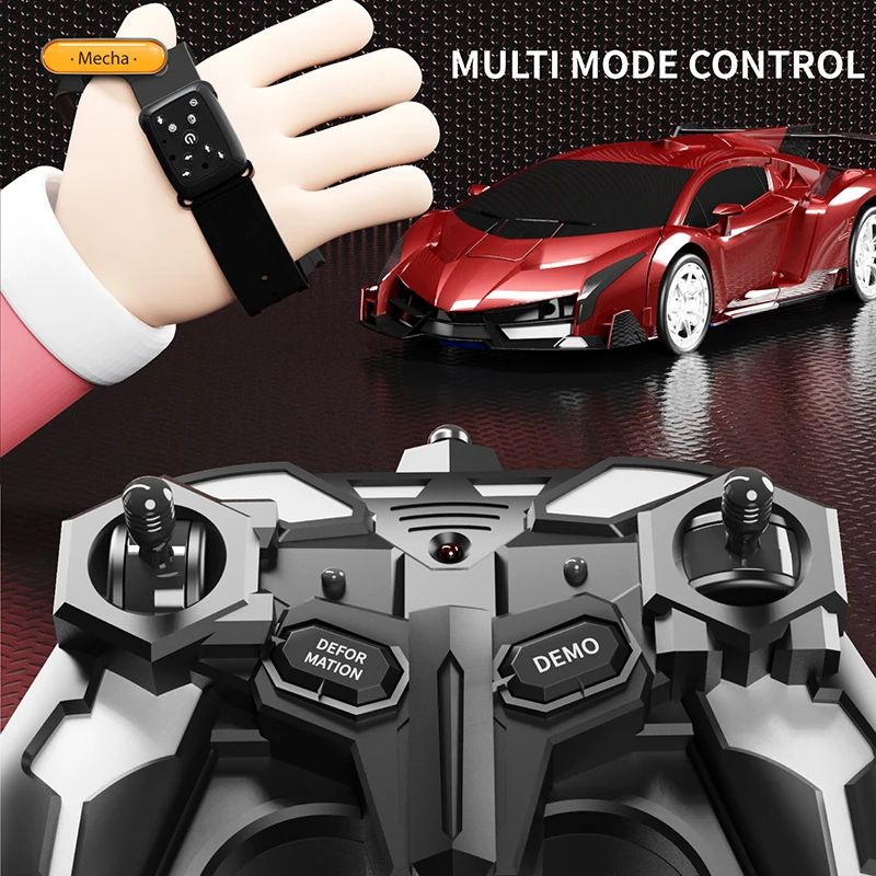 Автомобиль-трансформер с распознаванием жестов 2 4G автомобиль дистанционным