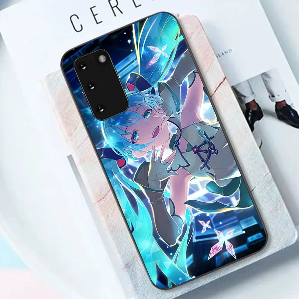 Милый чехол для телефона H-Hatsune M-Miku Samsung S 9 10 20 21 22 23 30 24 Plus Lite Ultra FE S10 Fundas