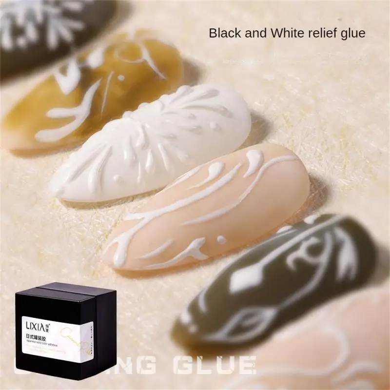 

Nail Glue Carving Glue Japanese Three-dimensional Relief Adhesive 3d Carved Adhesive Phototherapy Glue