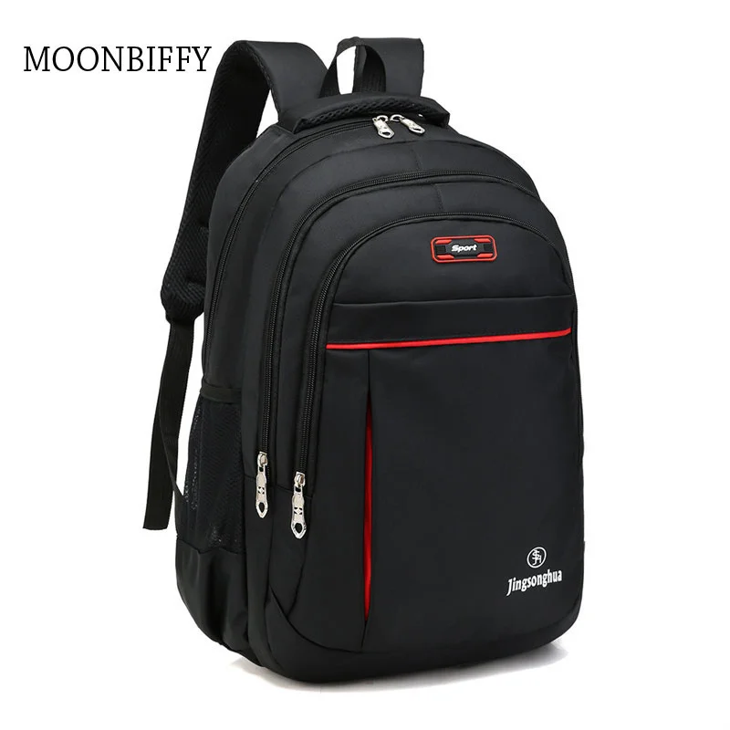 

Вместительный рюкзак из ткани Оксфорд для мужчин и женщин, мужские дорожные портфели, дизайнерская Студенческая сумка для ноутбука