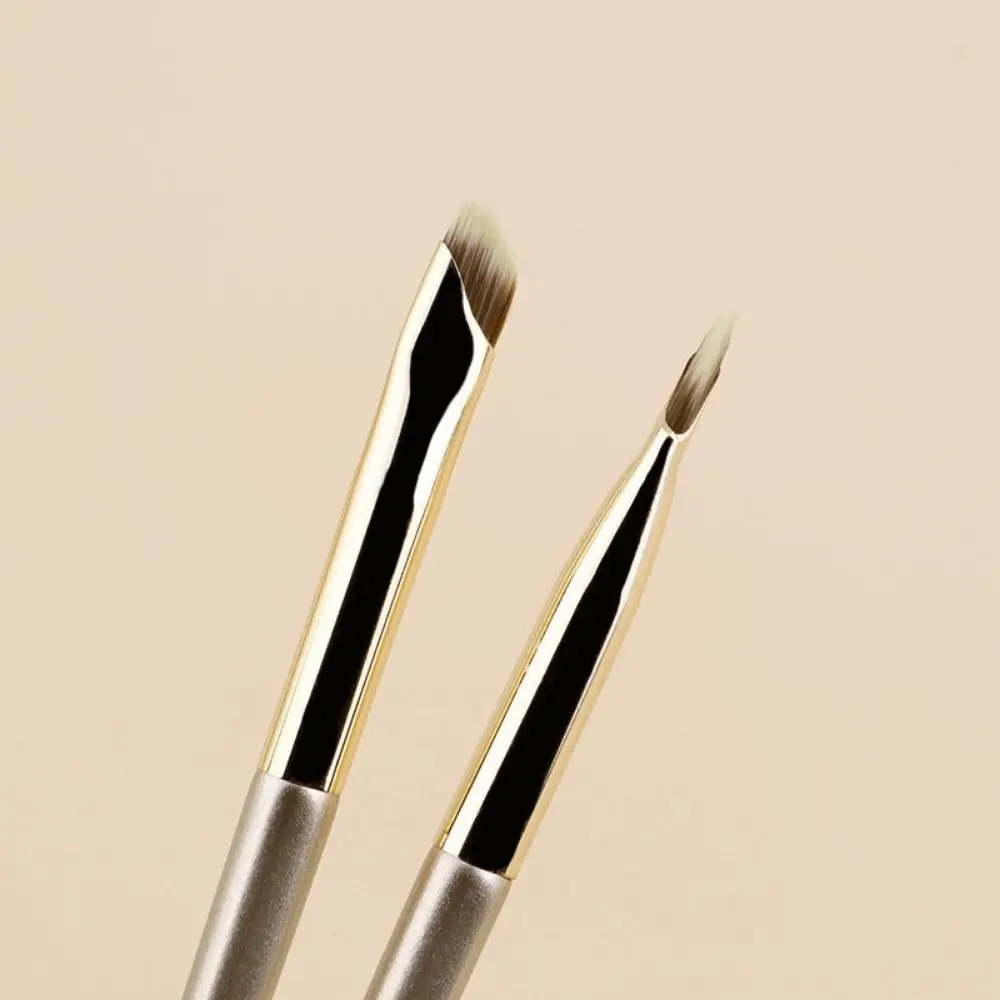 Портативные Кисти для макияжа глаз натуральные небольшие зеркальные кисти