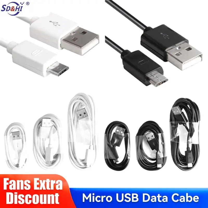 

1pc Cable Extender Charger Cable Random Color 84cm Micro USB 2.0 Type Extension Charging Data