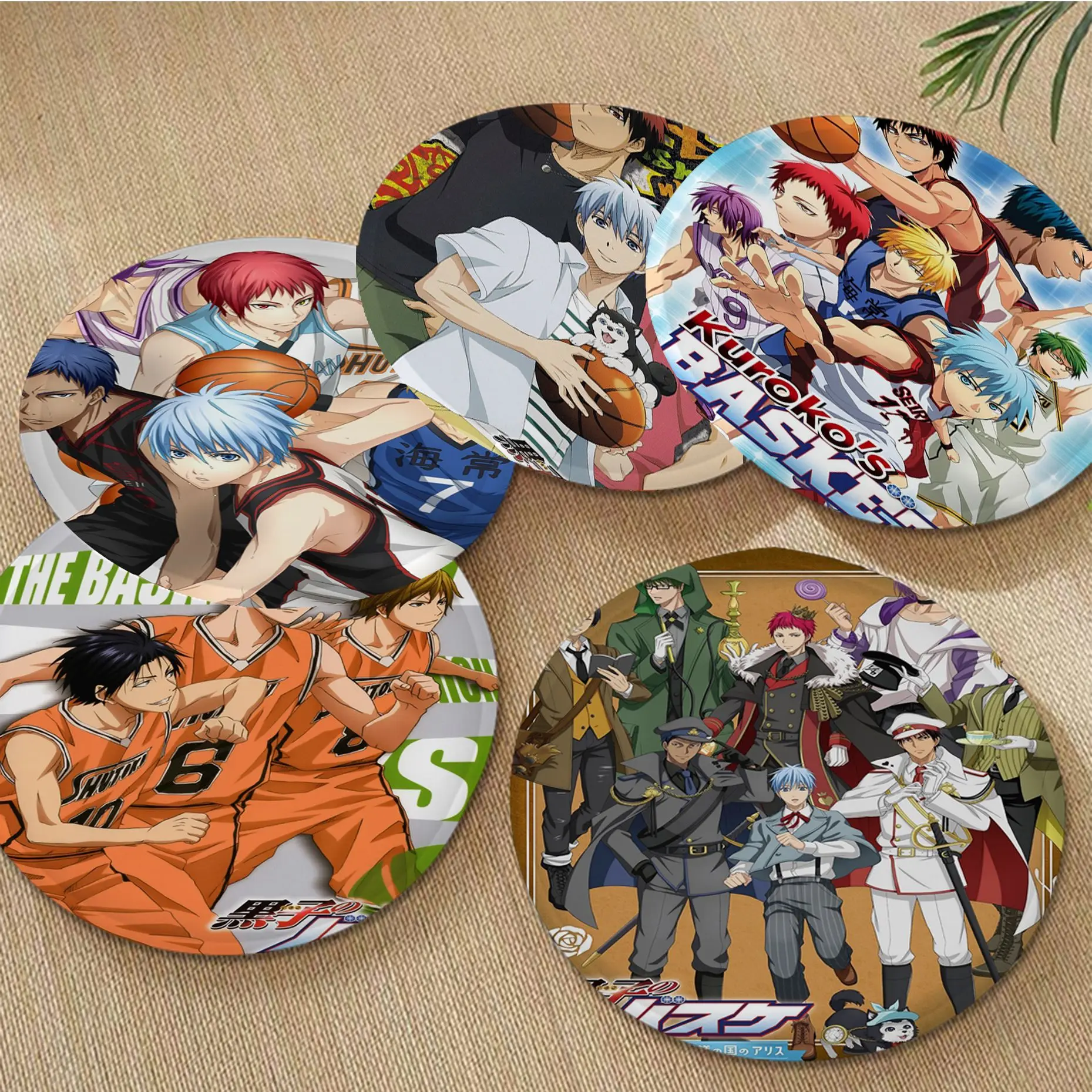 

Japanese Anime Kuroko's Basketball Nordic Printing Seat Cushion Office Dining Stool Pad Sponge Sofa Mat Non-Slip Stool Seat Mat
