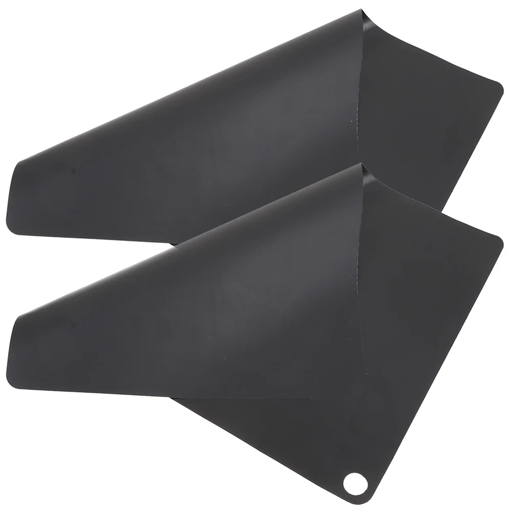 

2Pcs Induction Cooktop Mat Protector Non- Silicone Pad Top Cover for Kitchen