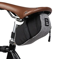 nylon bicycle bag waterproof mountain bike saddle bag storage seat rear tool pouch bag saddle outdoor cycling bike accessories