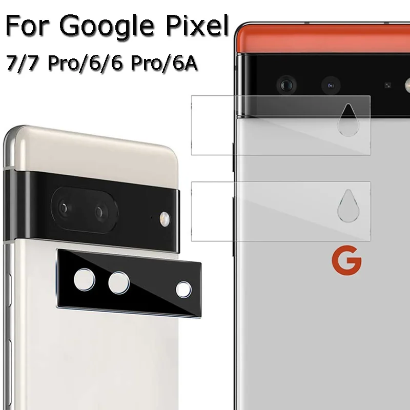 3 шт. для Google Pixel 7 Pro 6A 6 мягкие пленки для защиты камеры, покрытие для задней панели, защита от царапин.