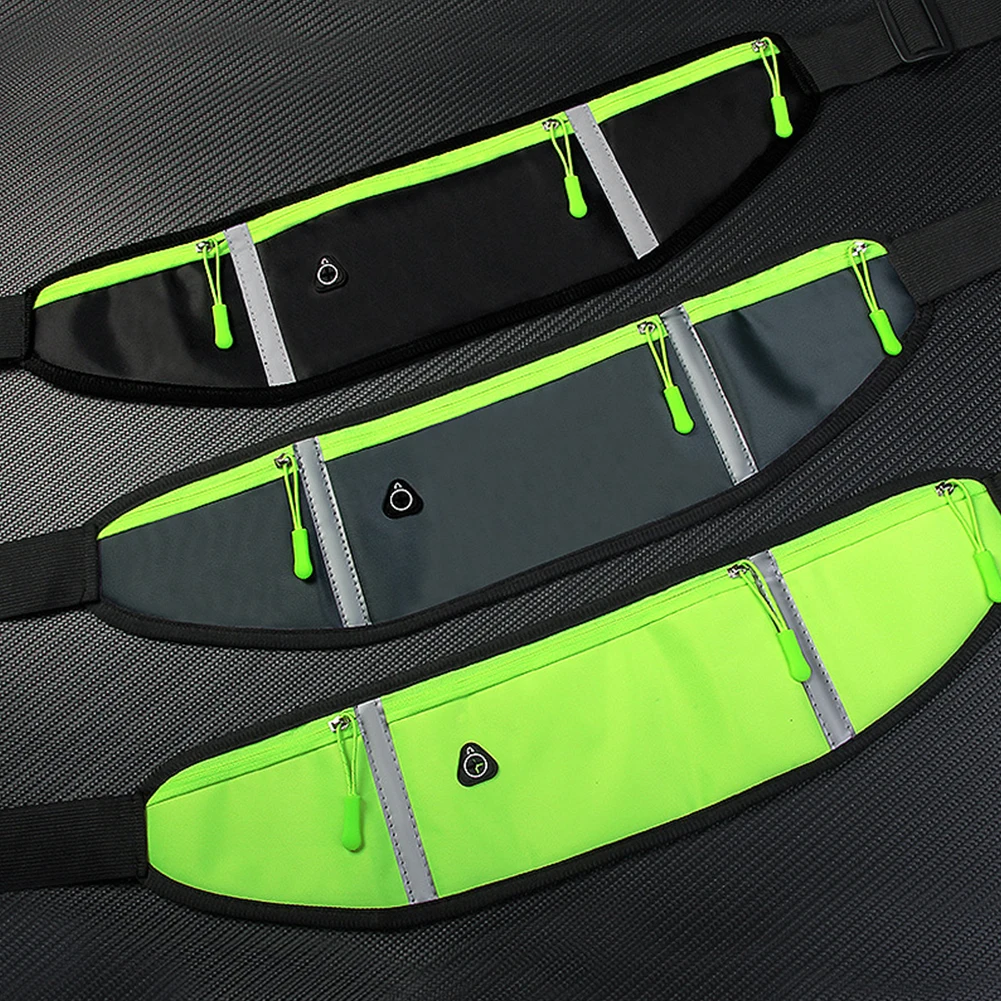 Профессиональная поясная сумка для бега Скрытая Водонепроницаемая нейлоновая