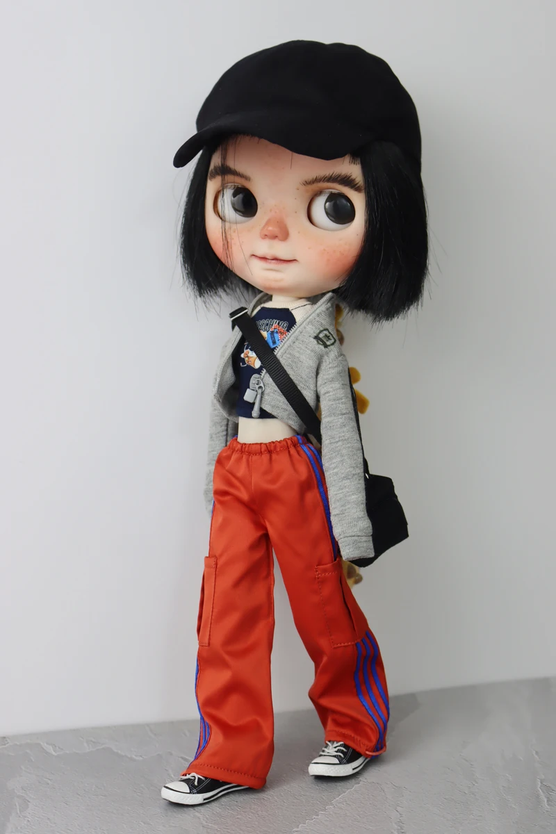 Одежда для кукол Blythe модная рубашка спортивное пальто Ob24 Ob22 Azone штаны