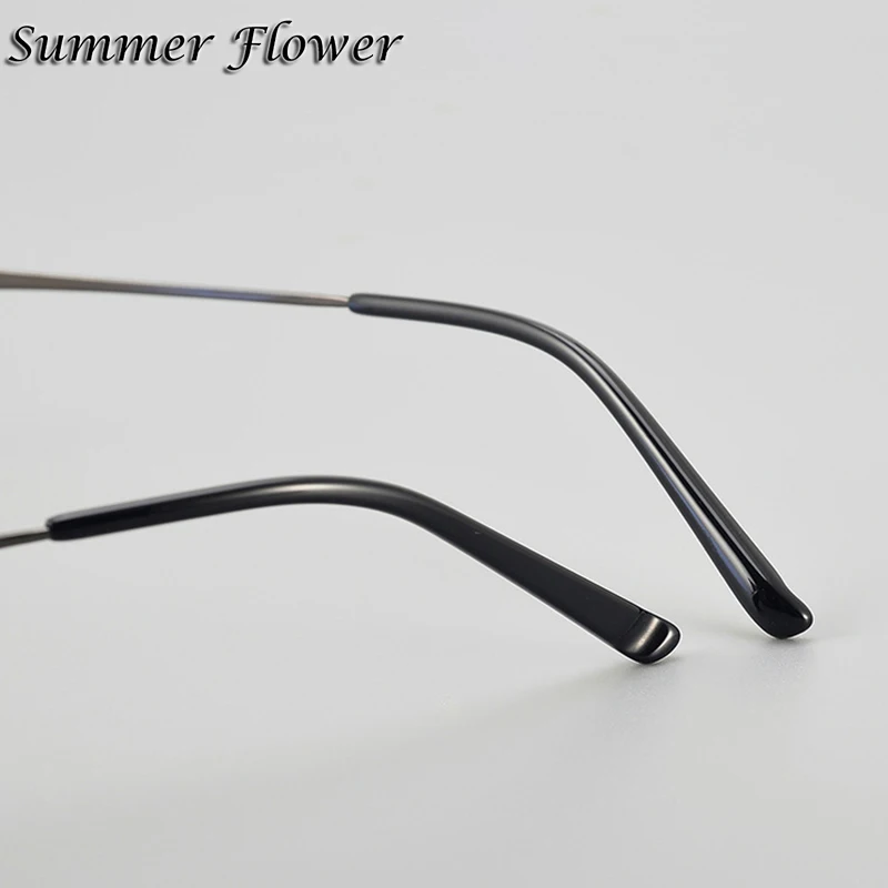 Очки высшего качества мужские очки без оправы оптические на заказ линзы по