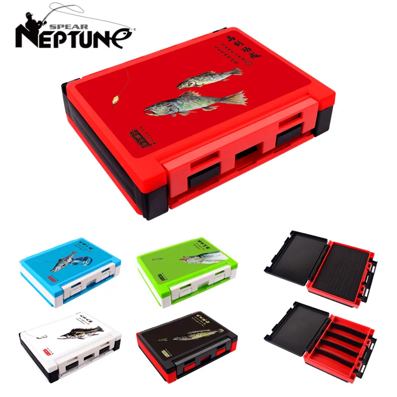 Fishing Tackle Box Lure Boxes Supplies Organizer Spoon Spinner Hard Bait Container For Fishing Accessories Storage Tool Case