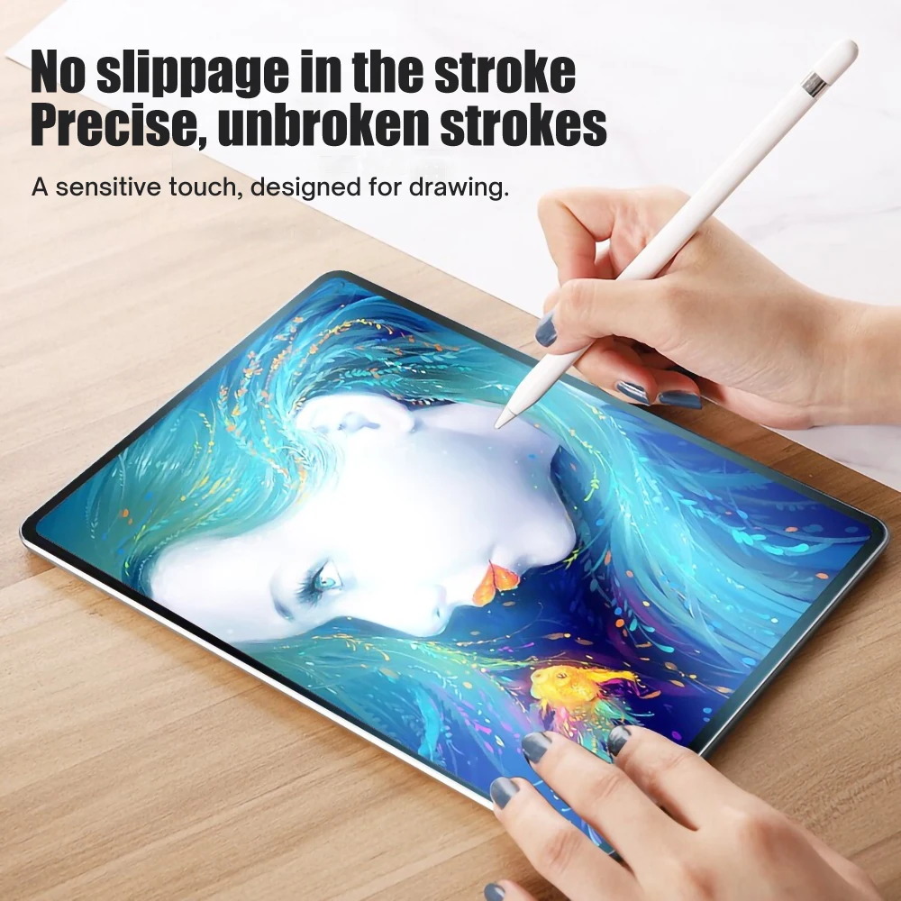 2pcs paper like screen protector for samsung galaxy tab s8 s7 s6 s6 lite s5e s4 9 7 a8 a7 lite a 10 1 10 5 film screen protector free global shipping