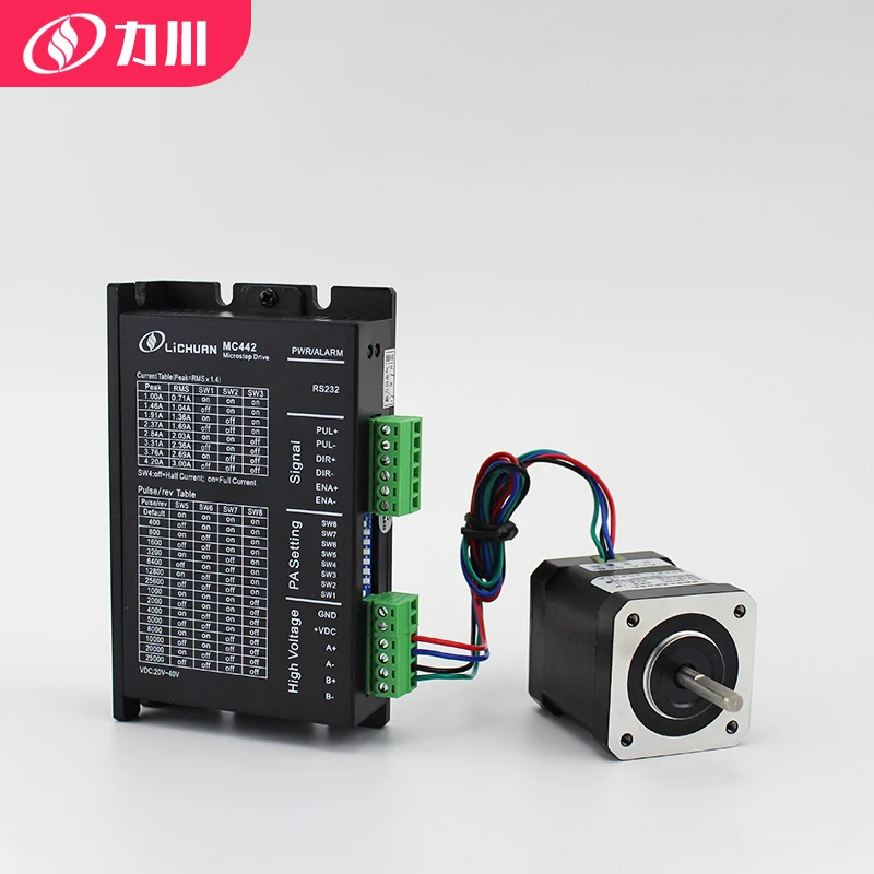 

42 stepper motor LC42HS48 two-phase hybrid Torque 0.3-0.6N Lichuan full series