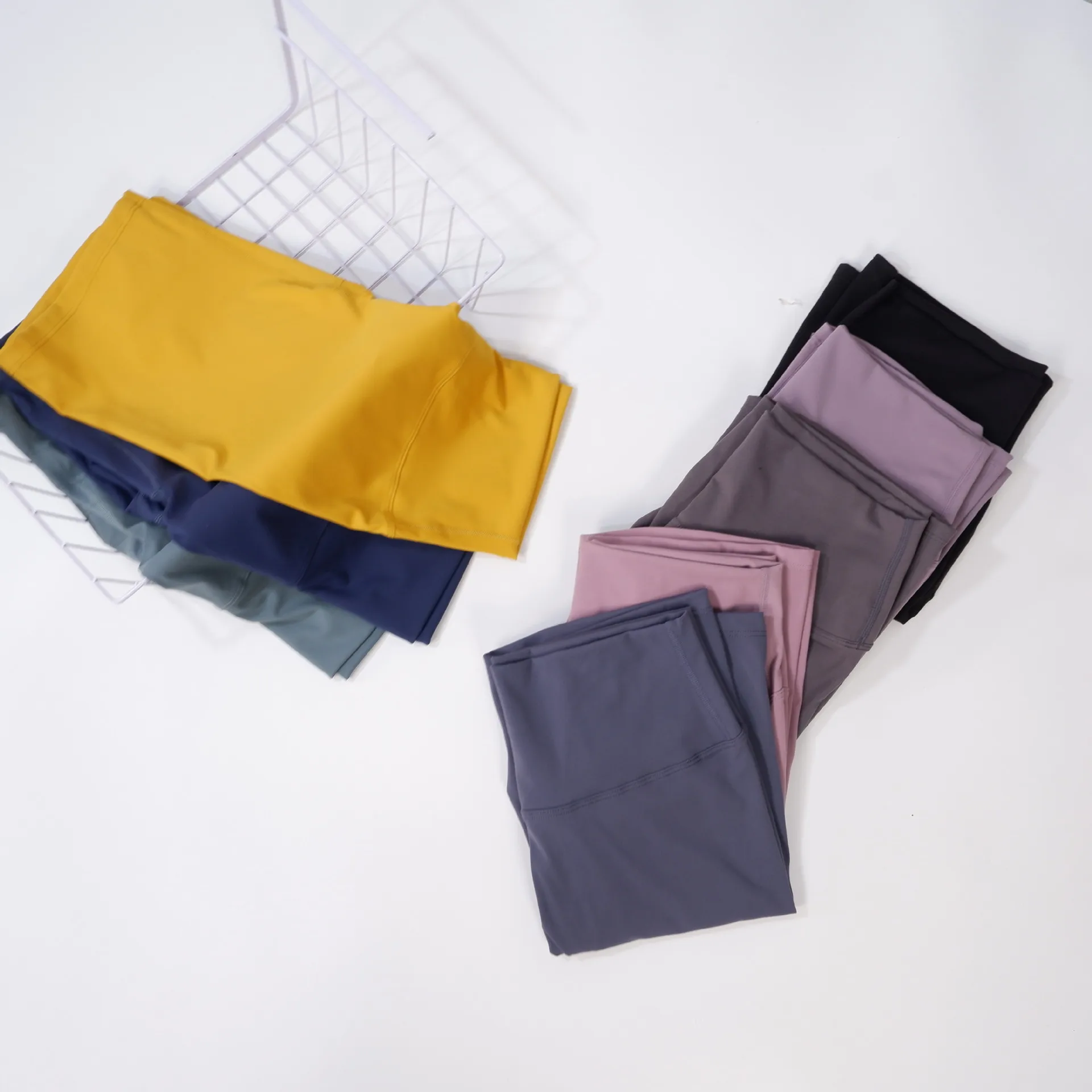 Yoga Gym Leggings Women Shorts Fitness Sport Cycling Shorts High Waist Breathable Quick-drying Elasticknee Length Pants