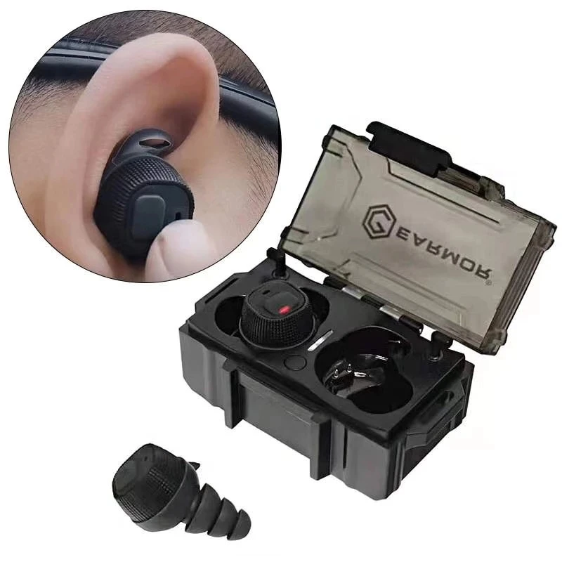 EARMOR M20 MOD3 электронная лампа-шумоподавление Шумоподавление для охоты силиконовые