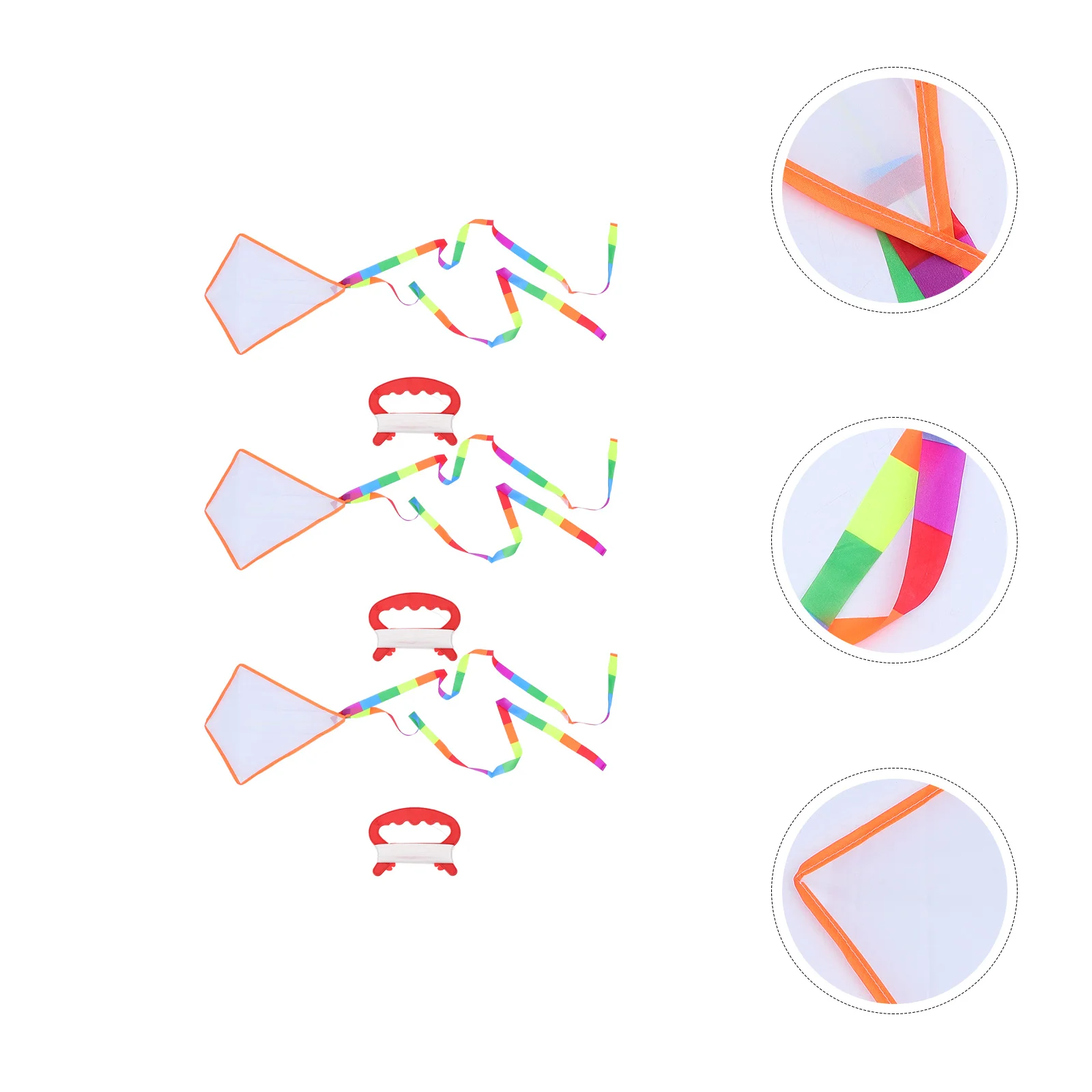 

Kites Diy Kids Blank Painting Kite Making Flying Fly Your Easy Beach Own Diamond Coloring Toy Make Craft(Random Color)