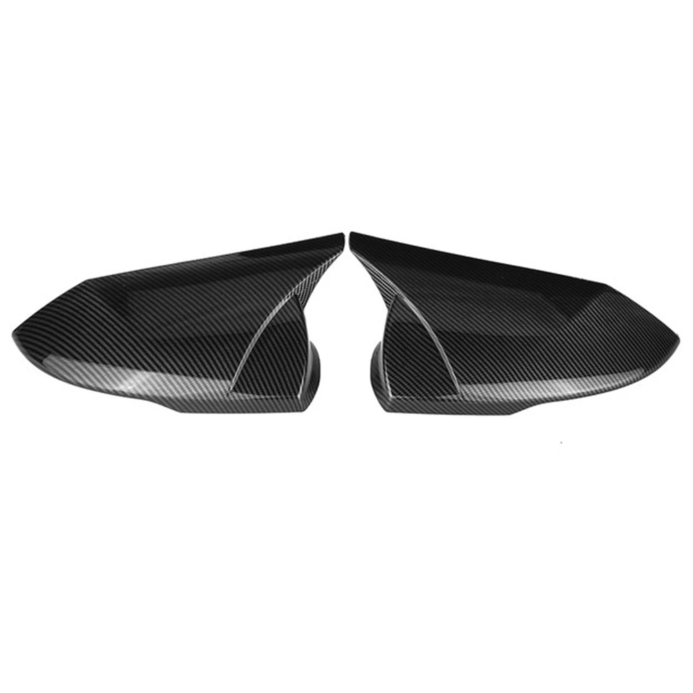 M Style Car Carbon Fiber Rearview Mirror Cover Trim Frame Side Mirror Caps for Hyundai Elantra 2021 2022 M Style Car Carbon Fiber Rearview Mirror Cover Trim Frame Side Mirror Caps for Hyundai Elantra 2021 2022
