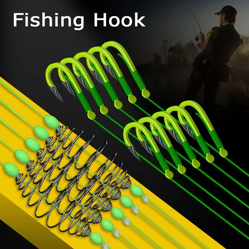 

Fishing Accessories Silver Carp And Bighead Fishing Rig Carp Fishing Fishing Gear Double Hook Large Spring Fishing Hook