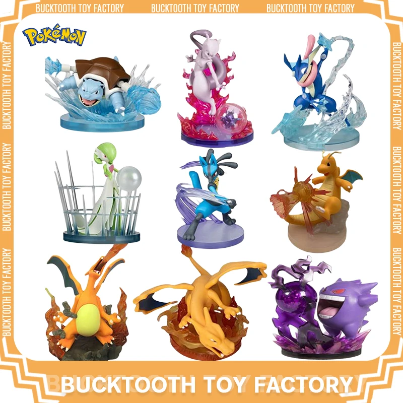 

Pokemon Anime Figure Greninja Gardevoir Blastoise Charmander Figures PVC Statue Model Action Figurine Home Ornament Toys Gifts