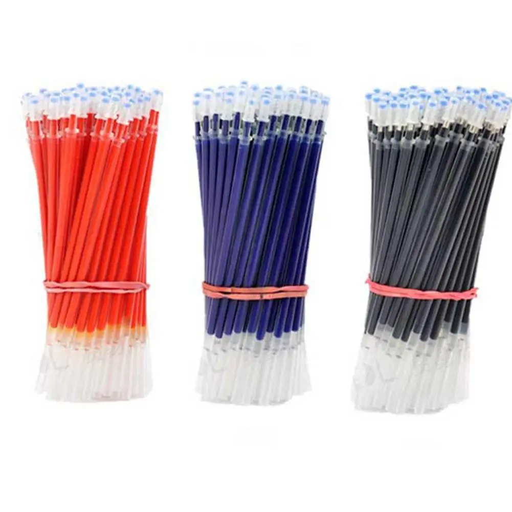 

0.5mm Gel Pen Refills Set Stationery School Office Supplies Tool Black Ink Rods For Neutral Gel Pen Refill Writing Tools