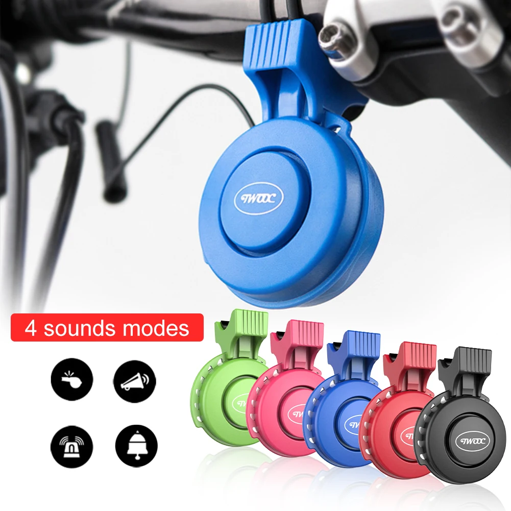 

USB Rechargeable Bicycle Bell 120dB Waterproof Cycling Bike Bell Electric Horn Cycling Handlebar Bell timbre bicicleta Hot Sale