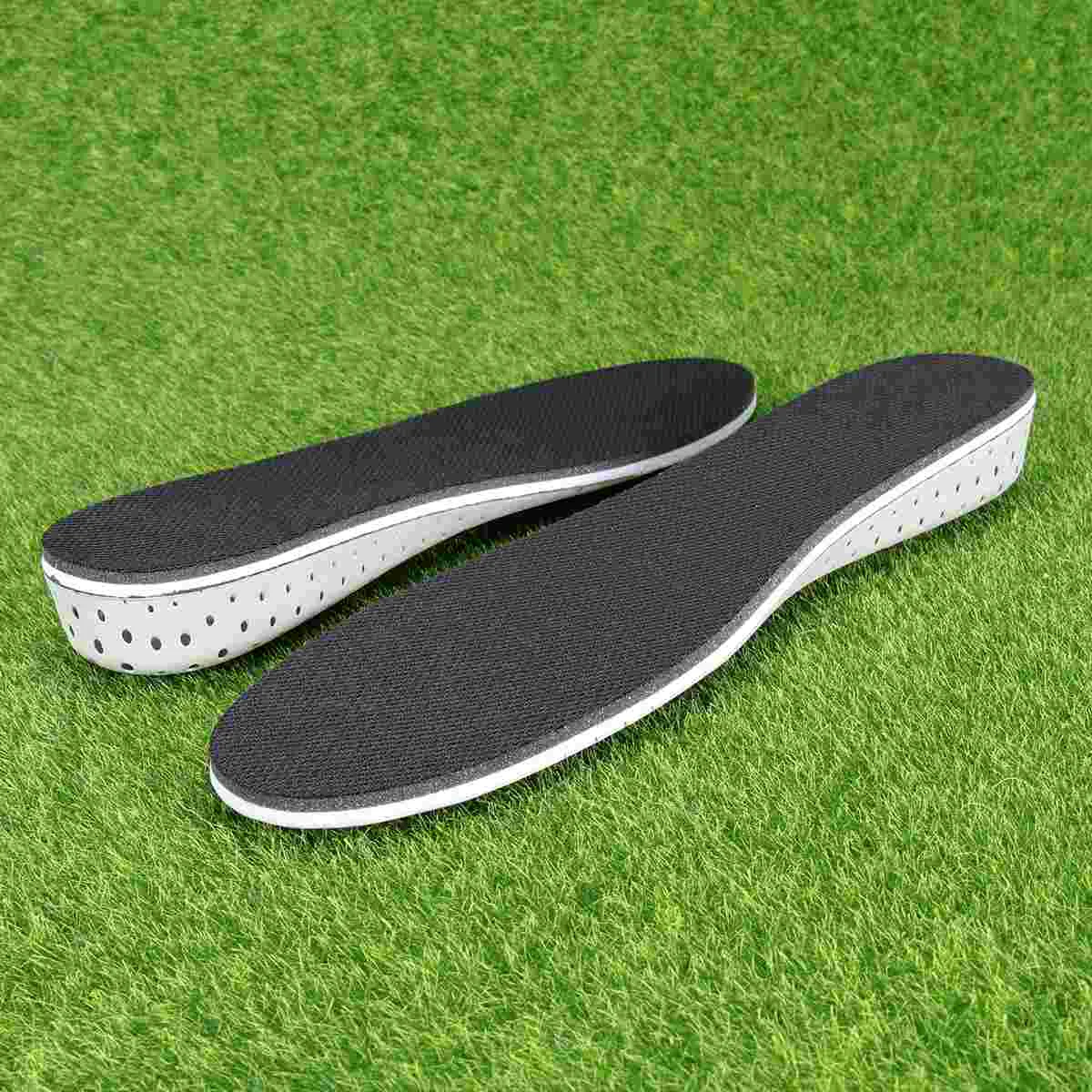 

1 Pair of Memory Shoe Lifts EVA Height Increase Shoe Pads Free Size Heightening Shoe Cushions 3cm