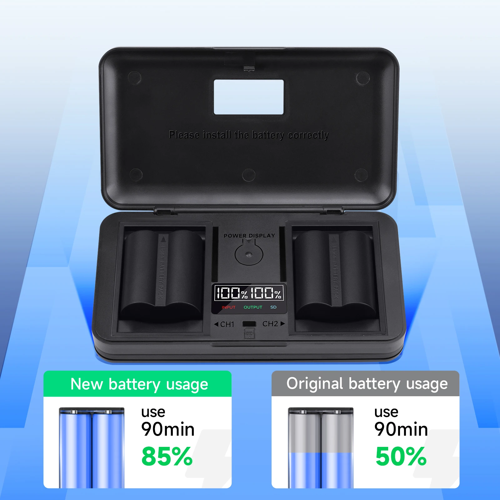 Аккумуляторная батарея PALO 1200 мАч для планшетов с зарядным устройством