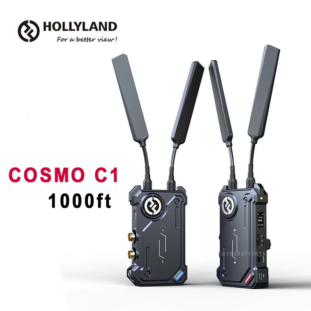 

Hollyland COSMO C1 Беспроводная система передачи видео футов беспроводной приемник передатчика изображения с поддержкой HDMI-совместимый SDI