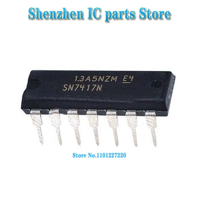 

1 шт./лот SN7417N SN7417 7417 DIP-14