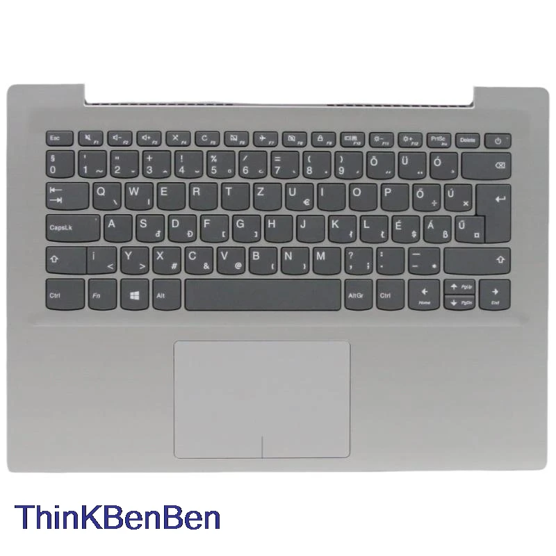 HU Угорский минерально-серый верхний чехол для клавиатуры упор рук Lenovo Ideapad 320S 14