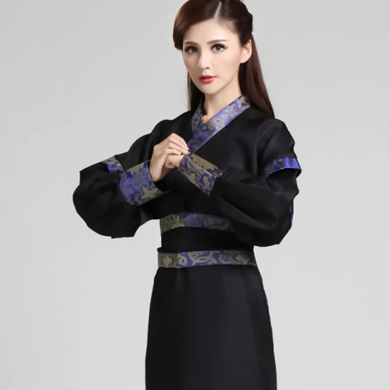 Мужской винтажный модный костюм для косплея традиционная китайская одежда в