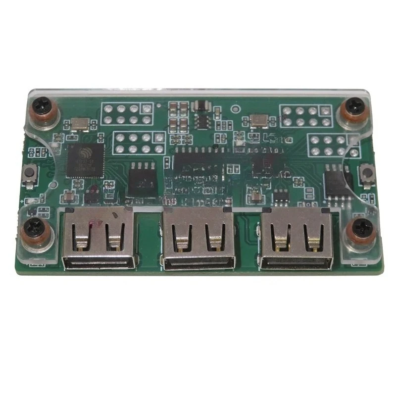 Фото Плата разработки MAKCU Box KMBox Dual ESP32-S3 MACKU Arduino DMA для передачи сигналов движения мыши с USB-кабелем №2