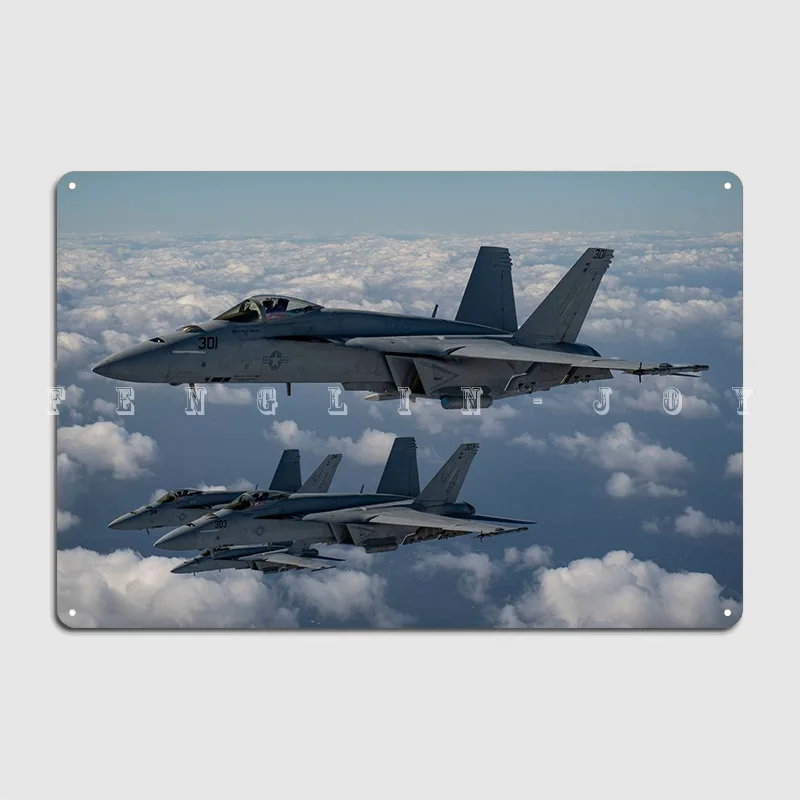 

Super Hornet Metal Sign Wall Cave Club Bar Classic Plaques Tin Sign Posters
