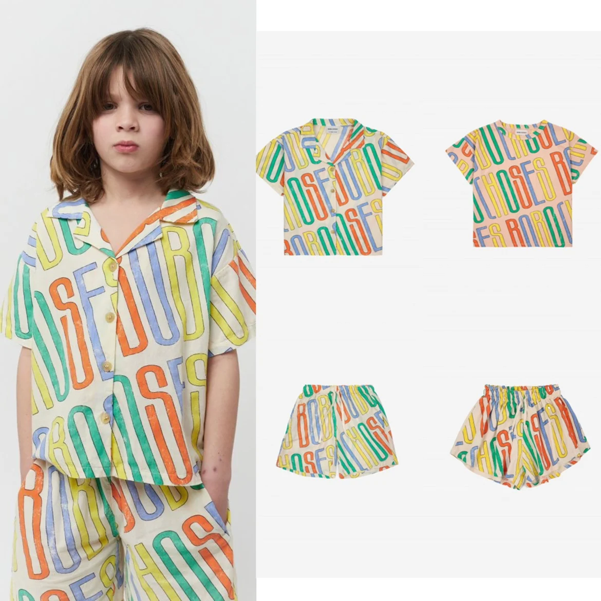 

Дженни и Дэйв популярный детский комплект 2023 летняя новая коллекция рубашки с буквами в европейском и американском стиле для мальчиков и девочек футболки