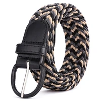 nylon elastic belt for men women strap tactical outdoor sport jeans male female metal pin buckle youth waistband high quality